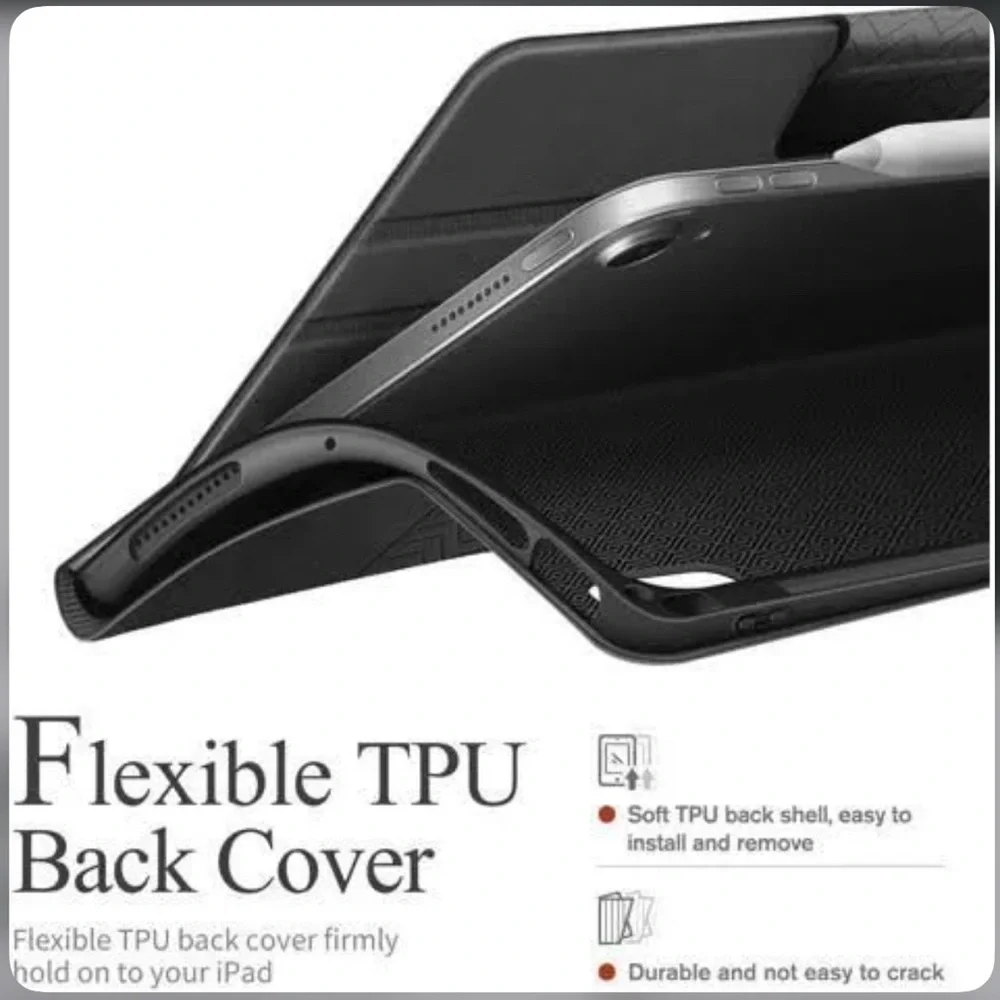 AUAUA Case for iPad Air 11 Inch M3/M2 (2025/2024)